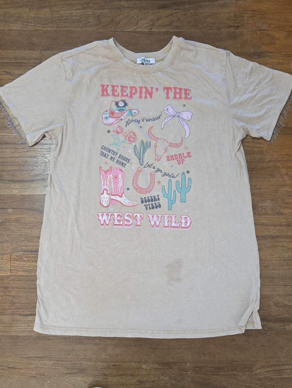 Mimi Chica Long Graphic Tee